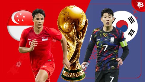 Nhận định bóng đá Singapore vs Hàn Quốc, 19h00 ngày 6/6: Chiến thắng đậm cho đội khách